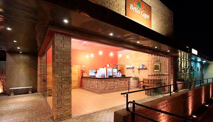 FRANQUIA BELLA CAPRI PIZZARIA faz doação de pizzas