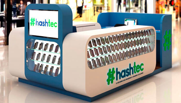 Franquias em quiosque 2019 - hashtec