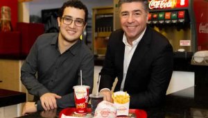 Franquia de fast food hi tech