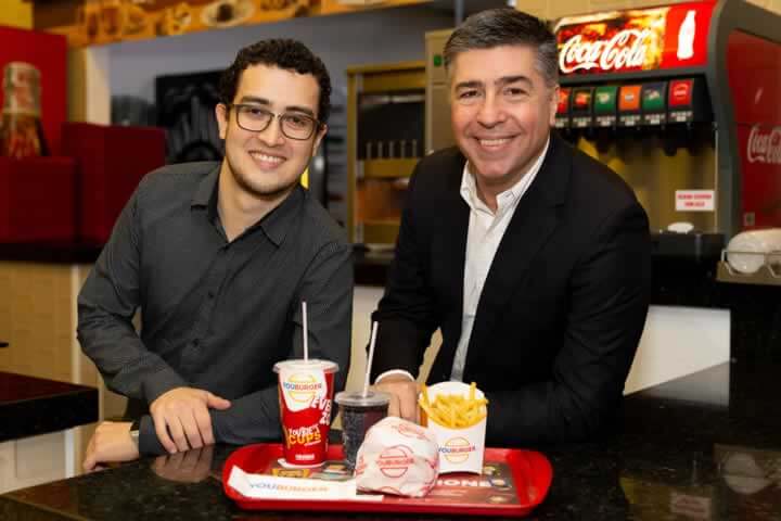 Franquia de fast food hi tech