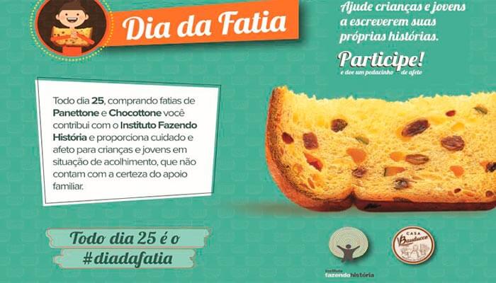 Casa Bauducco cria o dia da fatia