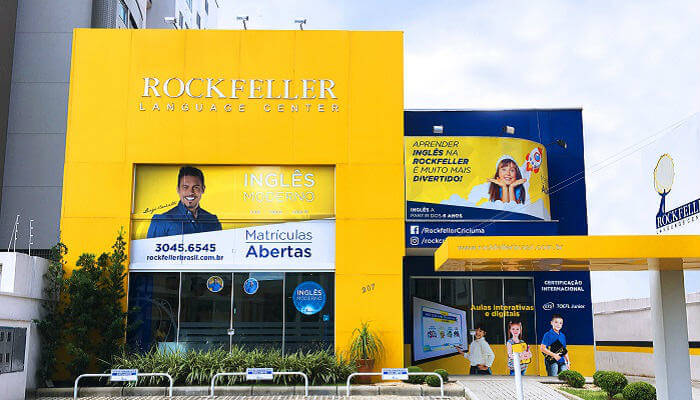 franquias de escolas de idiomas - rockfeller