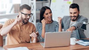 Negócios rentáveis, empreendedor de sucesso