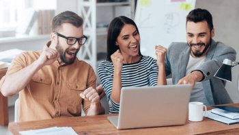 Negócios rentáveis, empreendedor de sucesso