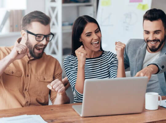 Negócios rentáveis, empreendedor de sucesso