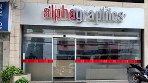 franquia de comunicação Alphagraphics