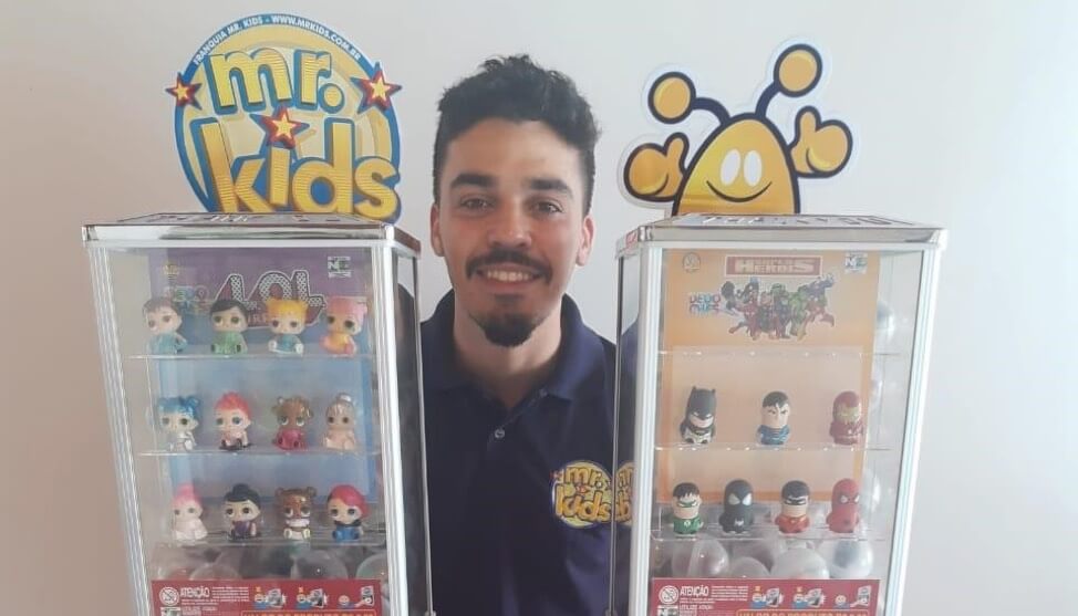 comerciante de Manaus aposta em vending machines