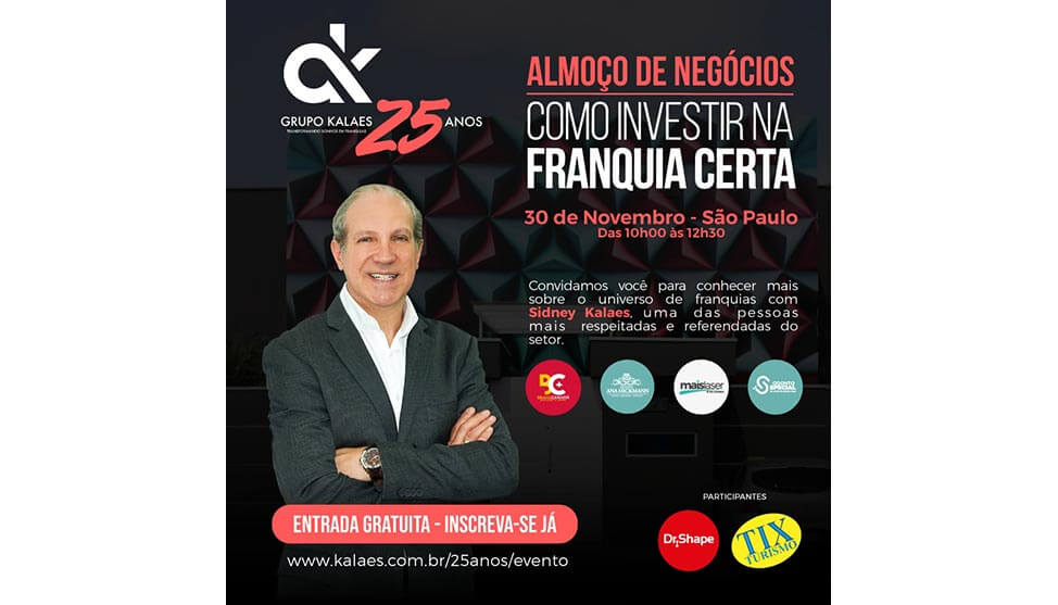 Investir na franquia certa com grupo Kalaes