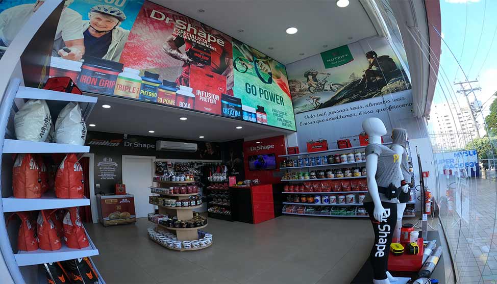 franquia de suplemento alimentar