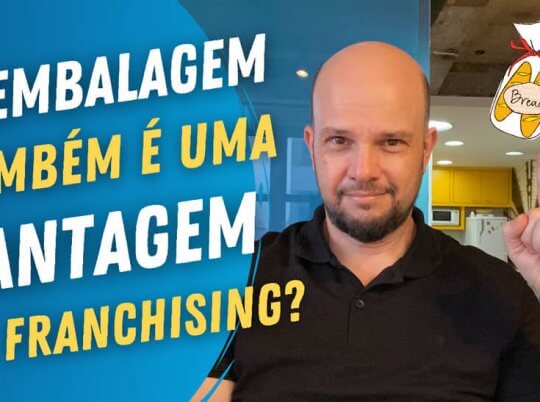 capa do vídeo embalagem é uma vantagem do franchising