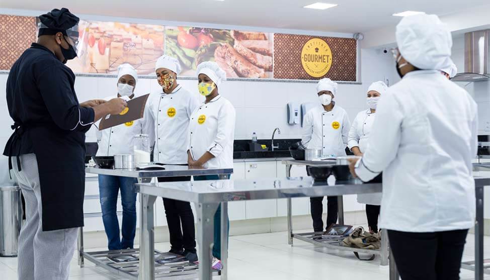 rede de cursos profissionalizantes em gastronomia