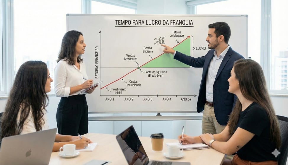 quanto tempo para a franquia dar lucro