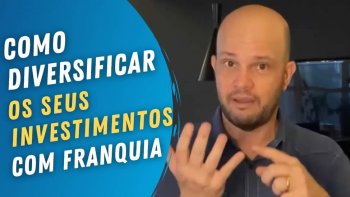 capa do vídeo investimentos com franquias