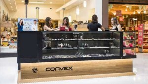 franquia de joias em aço Convex