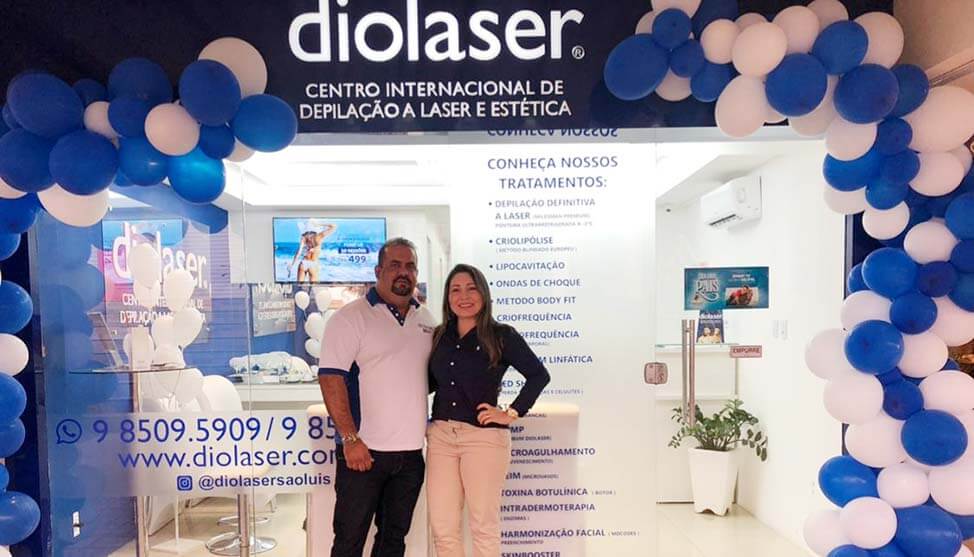 Franquia Diolaser faz casal mudar de vida