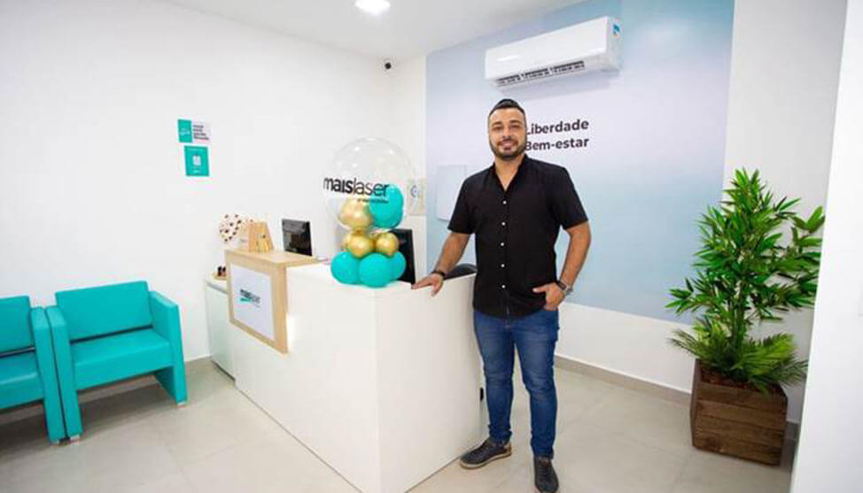 franqueado fatura com unidades da Maislaser