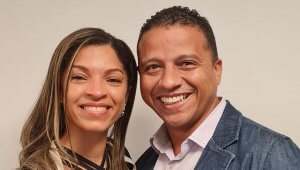 Casal de franqueados Brazil Health Michel e Evelyn