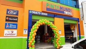 franquia de sucesso Pinta Mundi Tintas