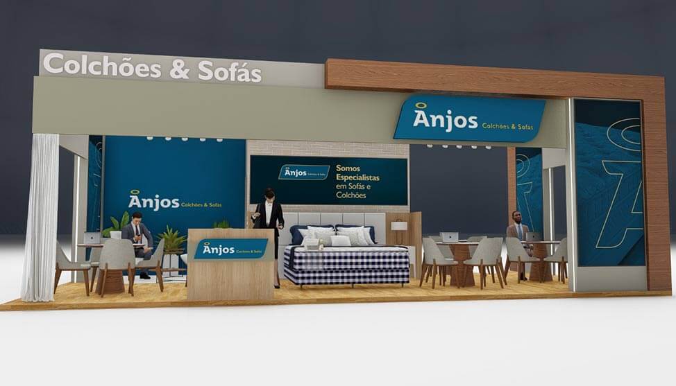 rede especializada em estofados Anjos Colchões