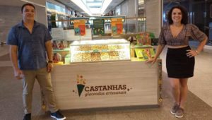 Casal de empreendedores Nutty Bavarian