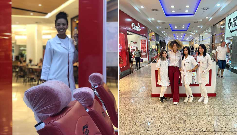 De funcionária a franqueada: jovem ex colaboradora de marca de beleza abre unidade da franquia