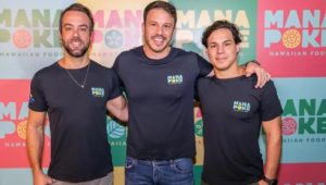 Mana Poke rede de comida havaiana foi criada por 3 amigos