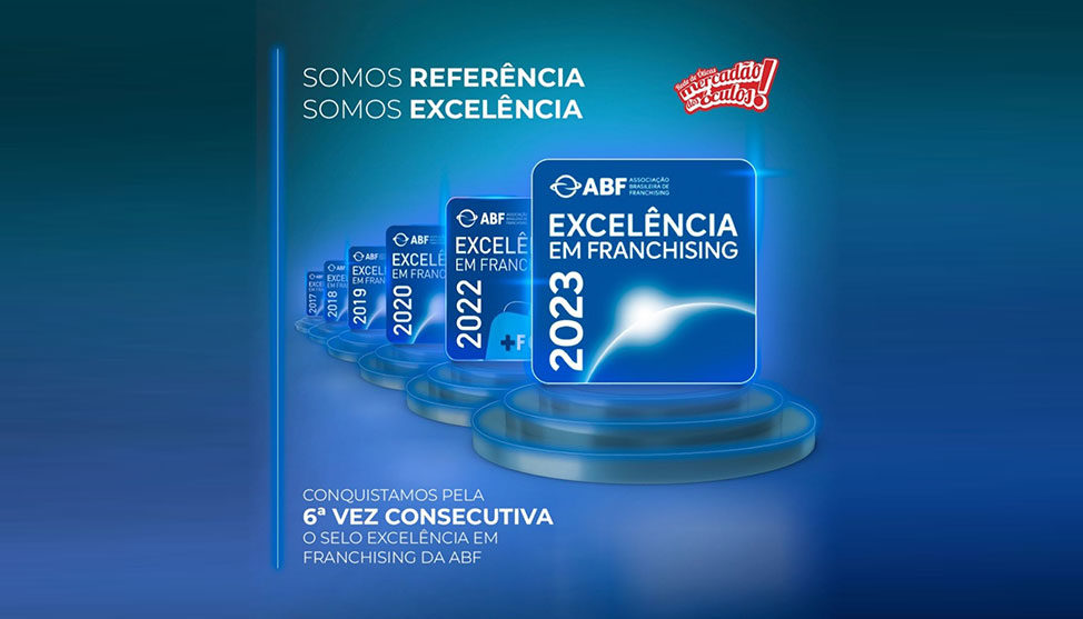 Mercadão dos Óculos recebe pela 6ª vez o Selo de Excelência
