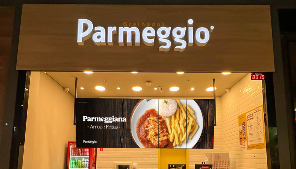 Parmeggio franquia de gelhados fast-food em expansão