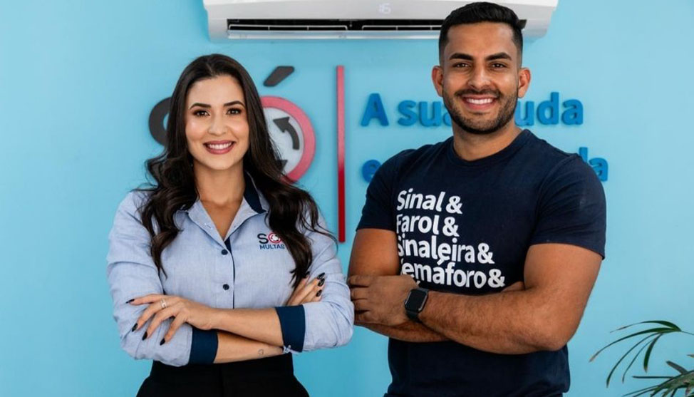 De uma unidade a uma rede de sucesso: casal transforma investimento na SÓ Multas em negócio milionário