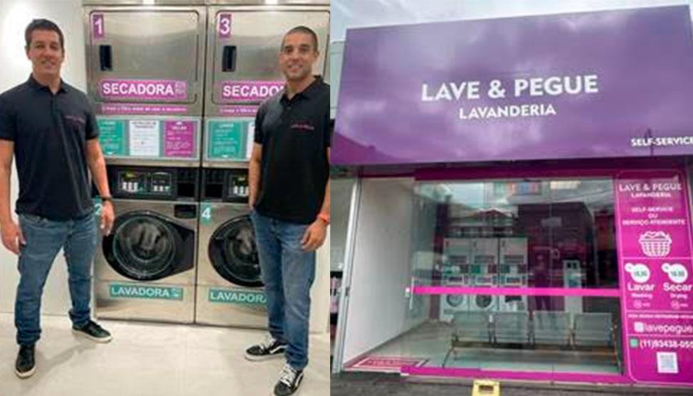 Lave & Pegue oferece franquias de lavanderia automática