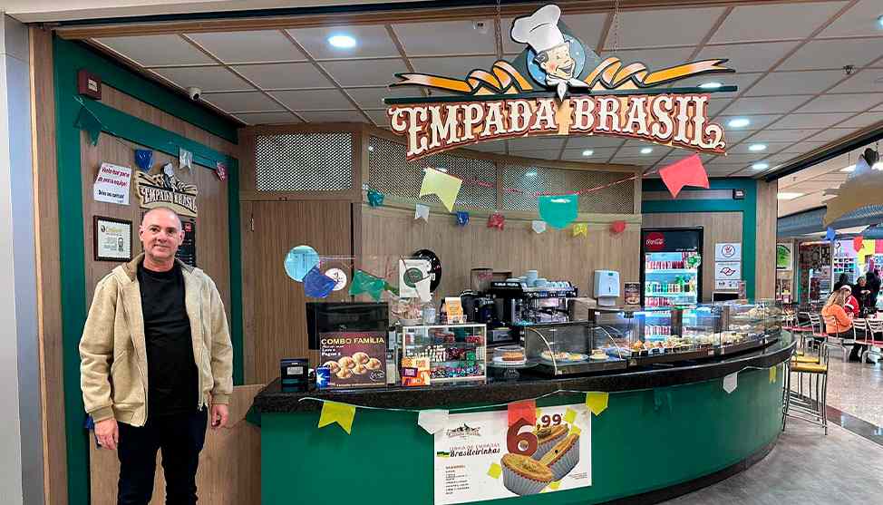 Empreender com Suporte e Qualidade: Cláudio, Franqueado Empada Brasil – Loja Andorinha