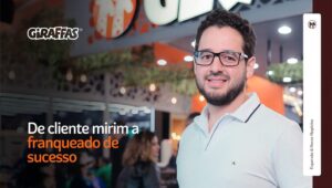 Jovem franqueado de sucesso