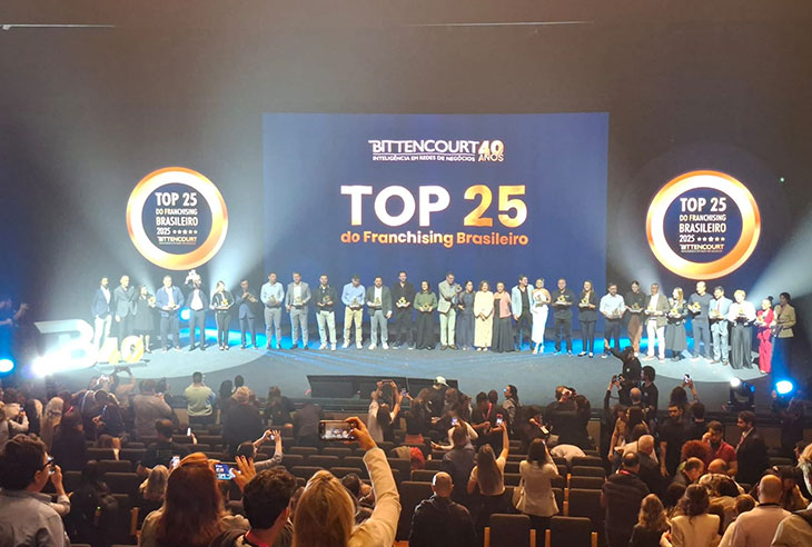 Top25 do Franchising - franquias premiadas e em expansão
