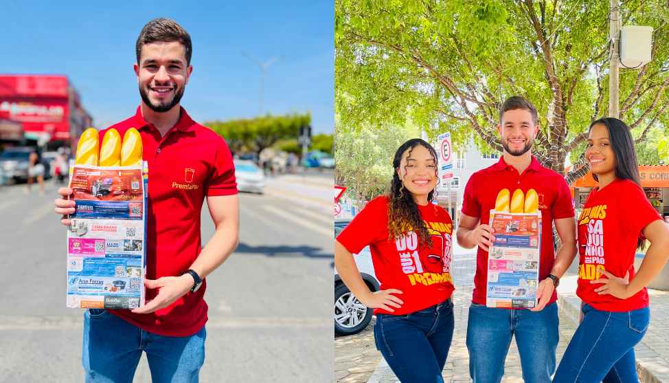 Ex-supervisor deixa o CLT e fatura R$ 36 mil com franquia de publicidade em saquinho de pão