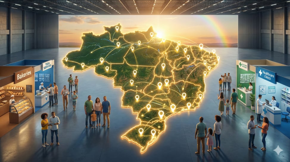franquias em todo Brasil
