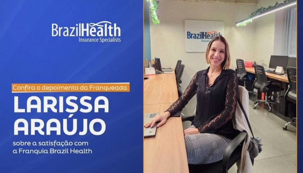 O crescimento do Empreendedorismo Feminino, assim como o de  Larissa Araújo da Franquia Brazil Health.