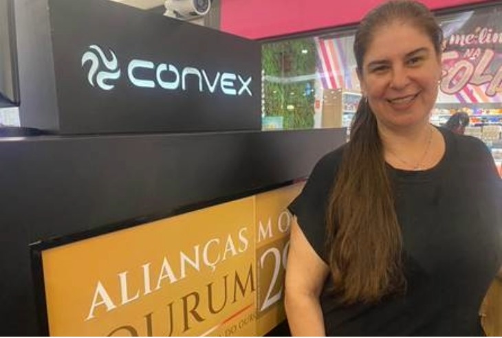 De vendedora da marca à franqueada: Suporte da Convex Joias a tornaram um case de sucesso na rede