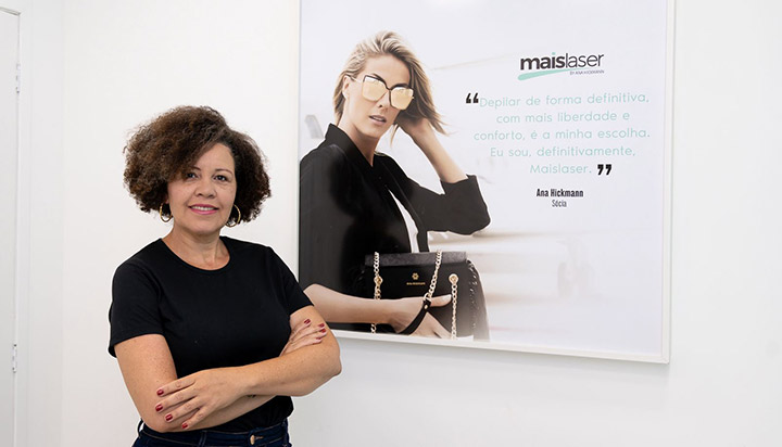 Franqueada Maislaser, Joelma, conta sua historia de sucesso com a marca