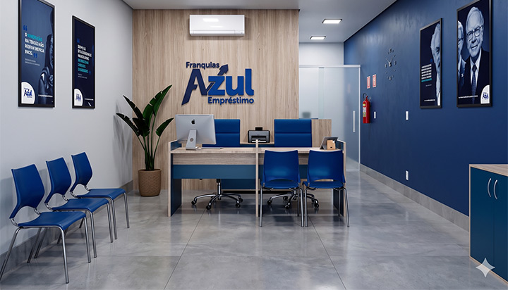 Azul Empréstimo