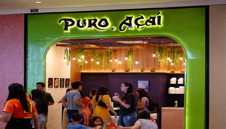 Franquia Puro.Açaí participa da ABF Expo 2026