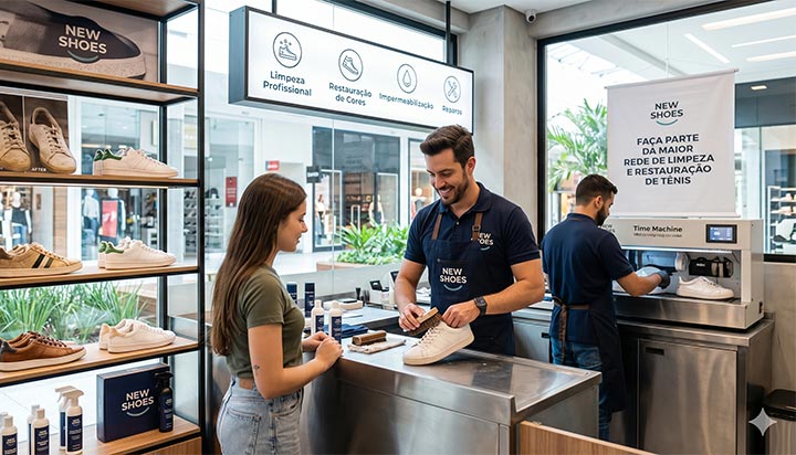 Franquia New Shoes estará na ABF Expo 2026