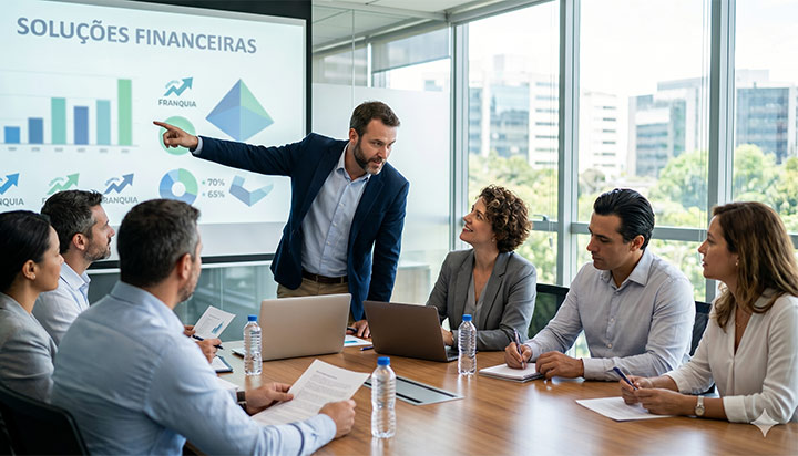 gestão financeira para franquias
