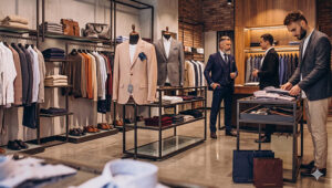 franquia de moda masculina
