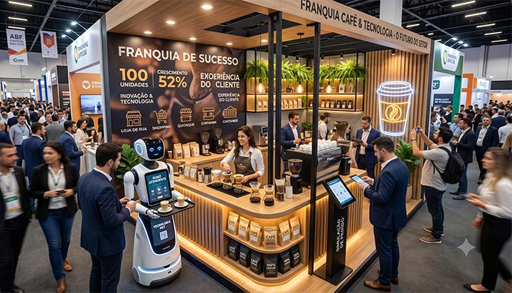 Franquia Sterna Café participa da ABF Expo 2026