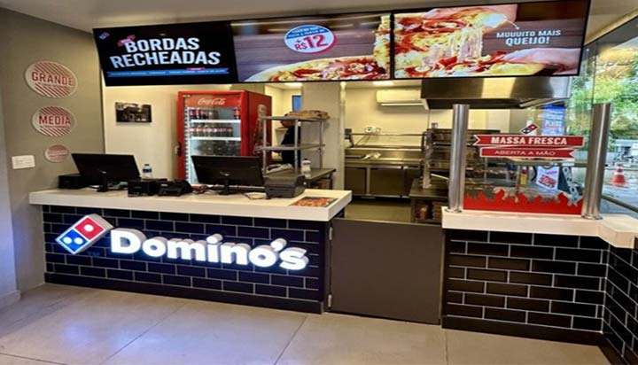 Dominos Pizza participa da ABF Expo 2026