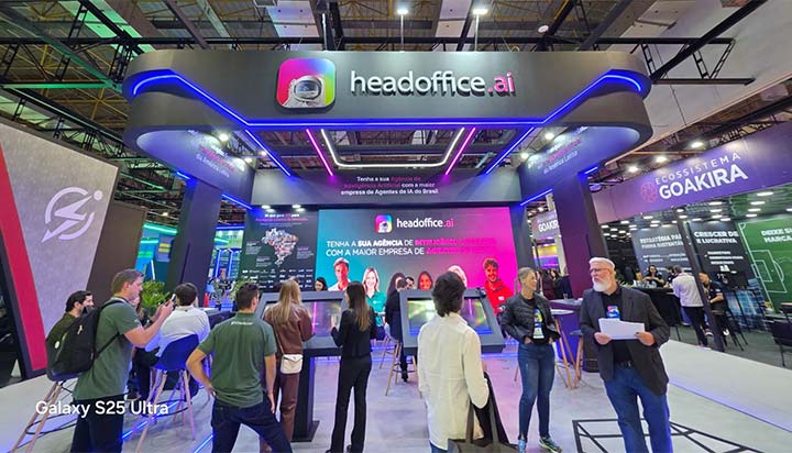 Franquia de inteligência artificial Headoffice em expansão