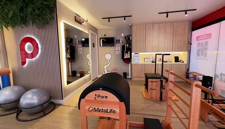 Franqia Pure Pilates aposta no modelo container