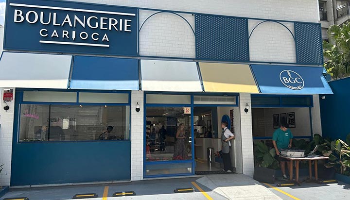 Franquia Boulangerie Carioca investe em conceito hibrido.